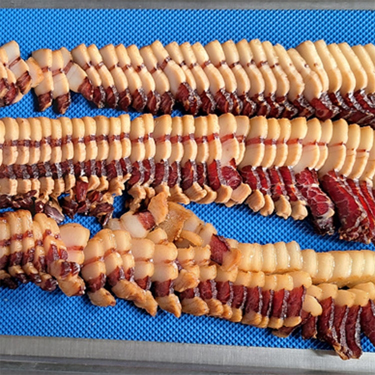 專門給鹵肉臘腸臘肉切塊的熟肉切片機(jī)是什么樣的？來(lái)告訴你